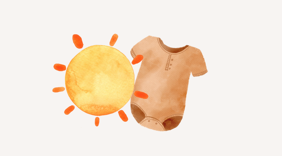 Welcher Stoff schützt mein Baby am besten vor Sonne?