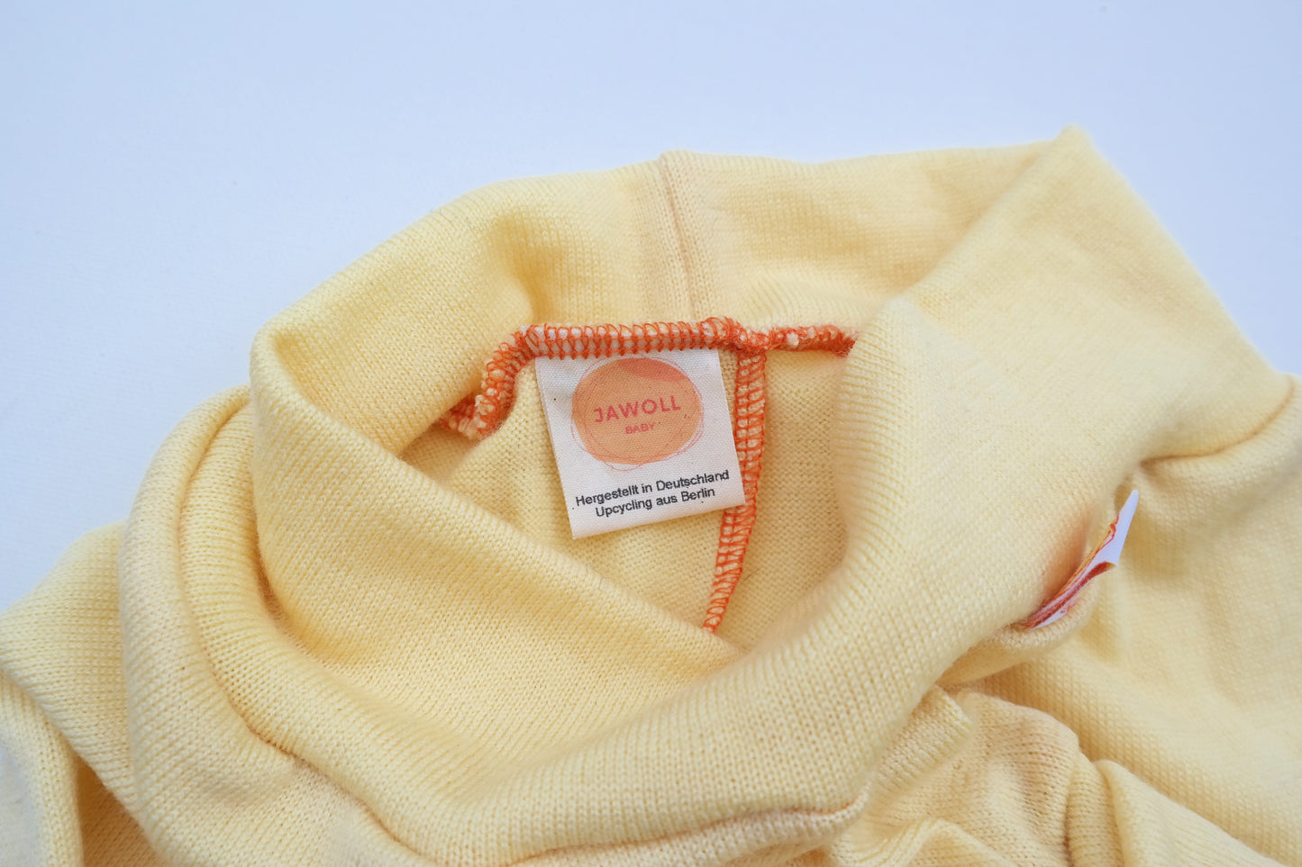 Growing pants for toddlers 86/92 & 98/104 made from upcycled wool in light yellow