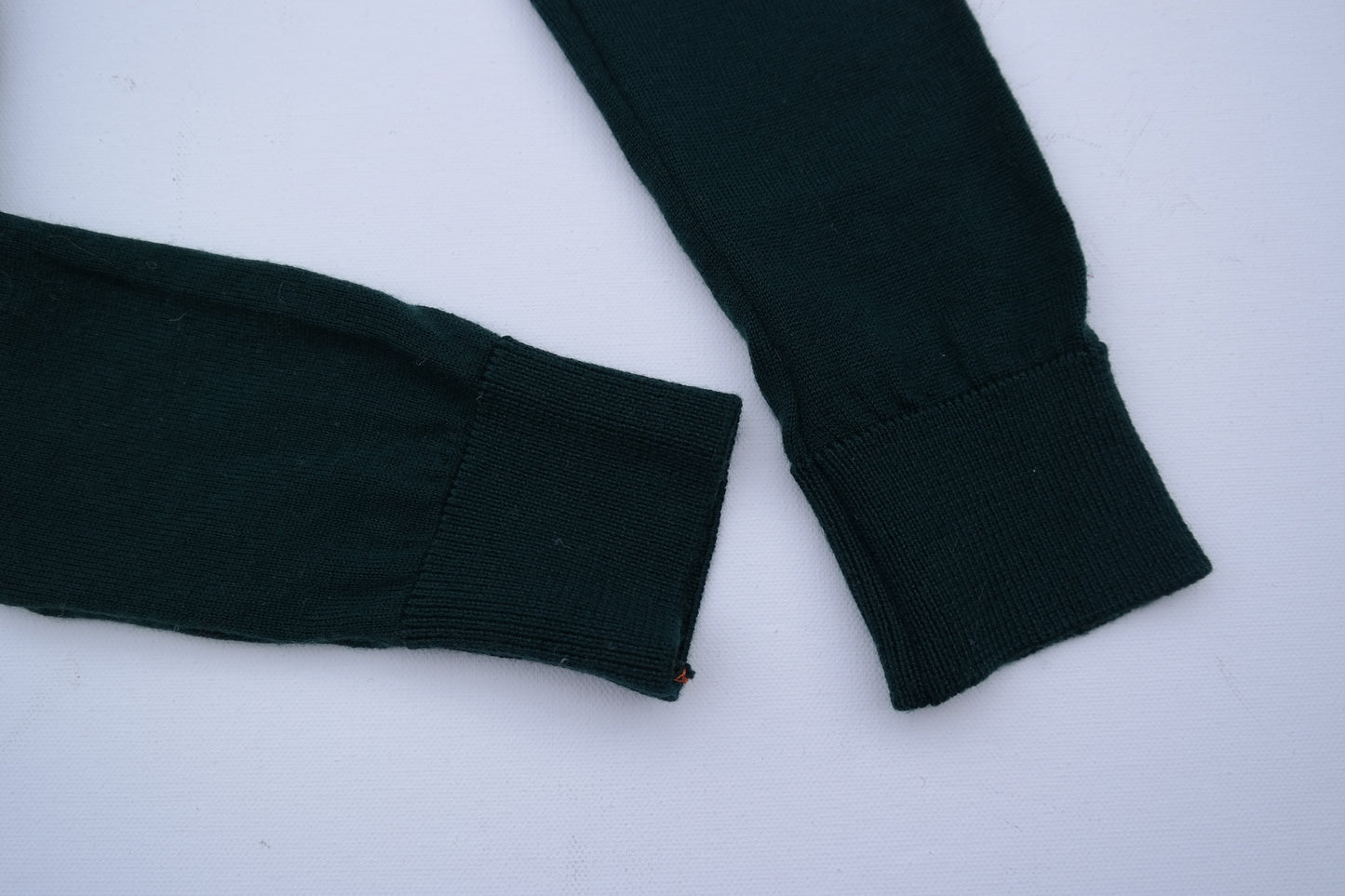 Leggings Kleinkinder 110/116 aus 100% Upcycling Wolle in Smaragdgrün