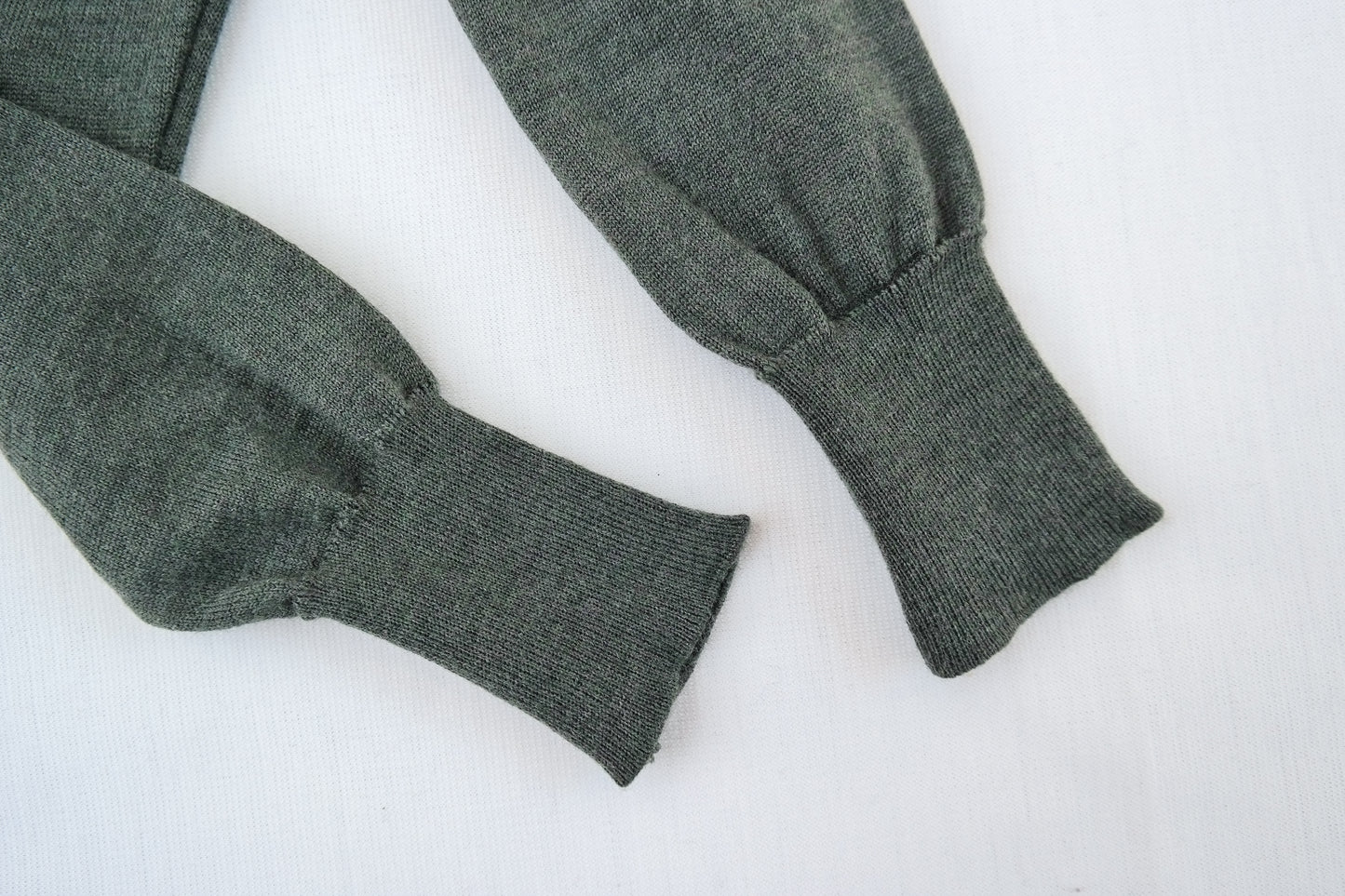 Leggings toddlers 98/104 made of 100% upcycled wool in blue