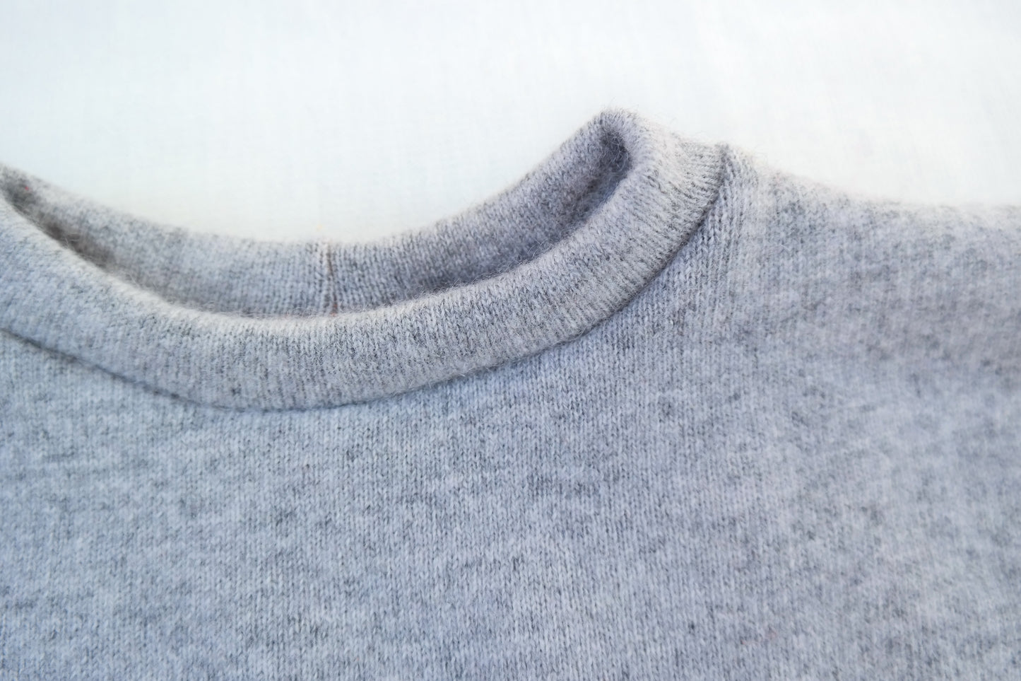 Sweater for babies toddlers 74/80 made of upcycled cashmere in peach-orange