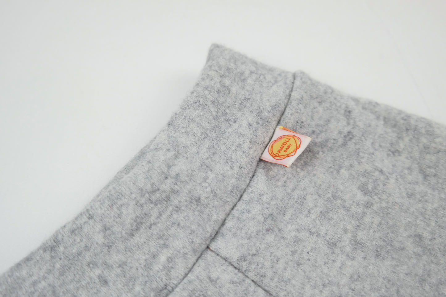 Outdoor-Hose für Kleinkinder 86/92 aus Upcycling Wolle in Hellgrau - Jawoll Baby
