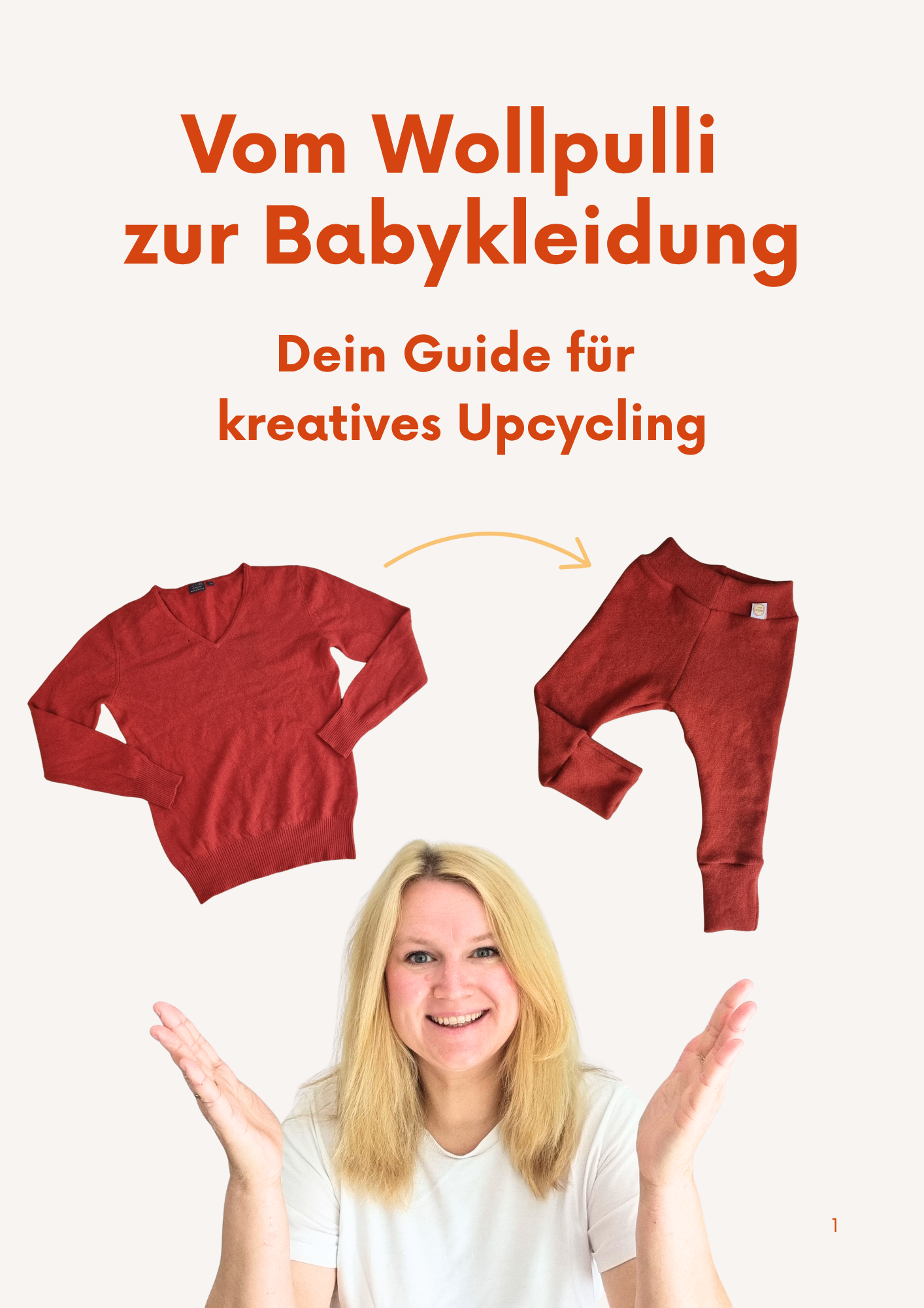 Online Kurs: Vom Wollpulli  zur Babykleidung - Dein Guide für  kreatives Upcycling