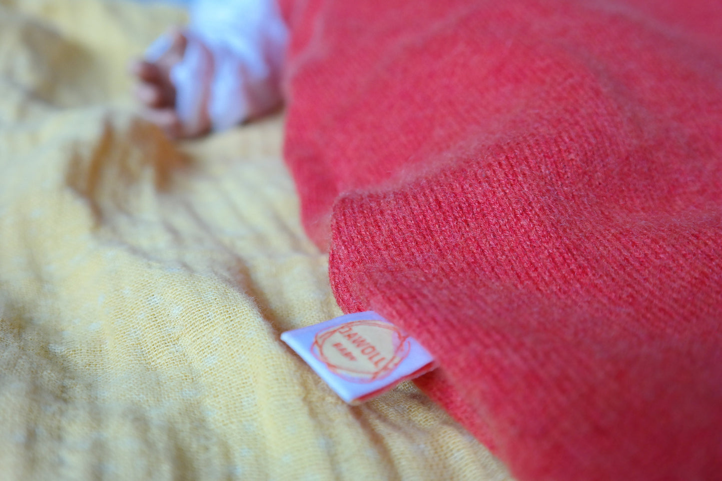 Baby Strampelsack Pucksack aus Upcycling Wolle in Farben deiner Wahl - Jawoll Baby