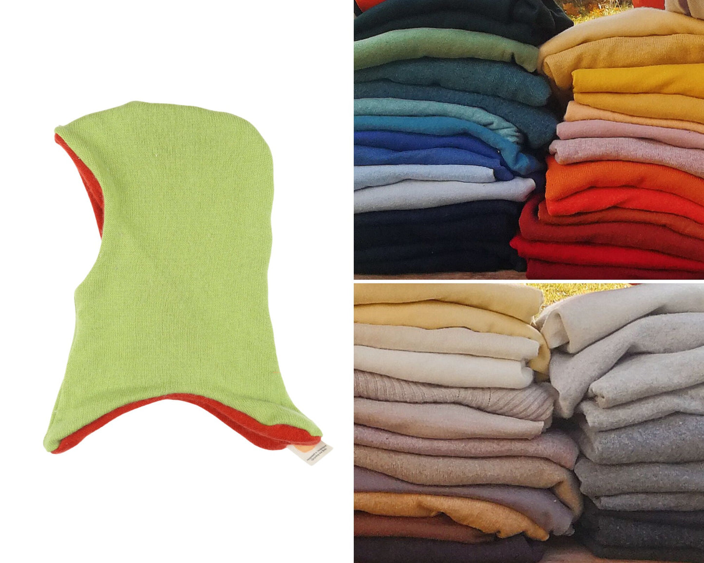Schlupfmütze für Babys und Kleinkinder aus Upcycling Wolle in deinen Wunschfarben - Jawoll Baby