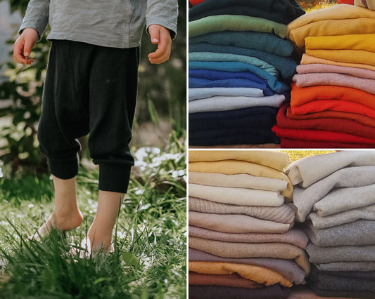 Knickerbocker-Hose für Babys und Kleinkinder aus Upcycling Wolle in der Farbe deiner Wahl - Jawoll Baby