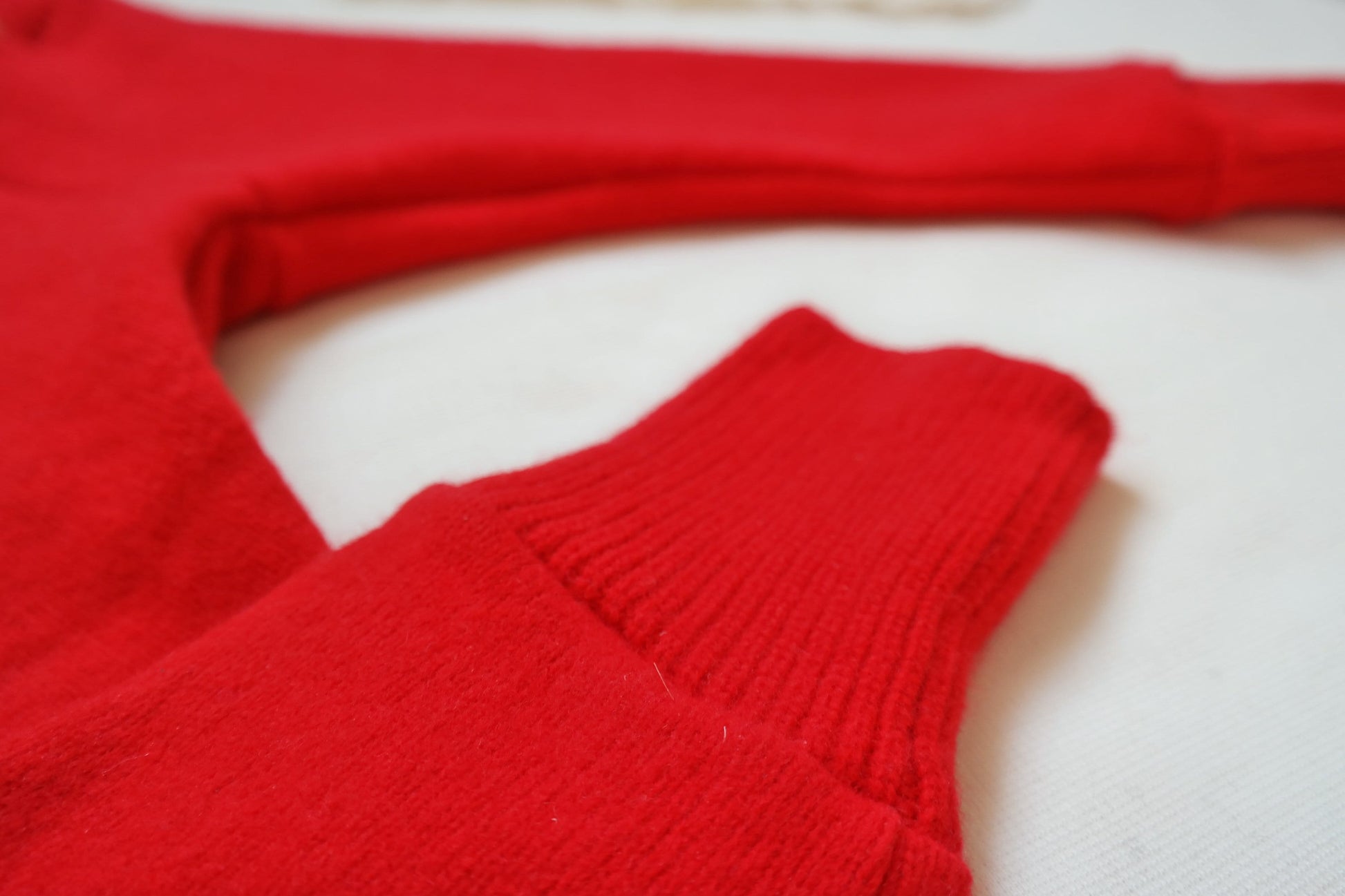 Wollwalk Outdoor-Hose für Kleinkinder Größe 86/92 Upcycling 100% Wolle in Rot - Jawoll Baby