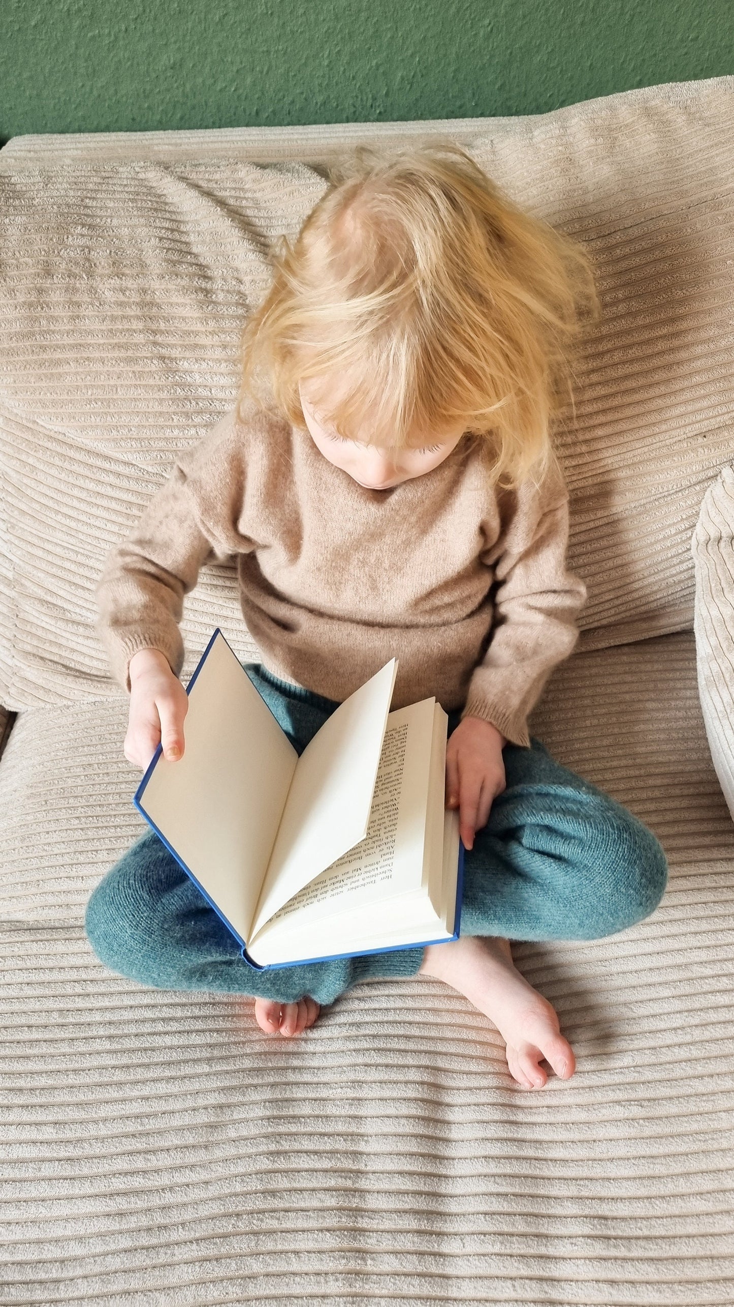 Pullover Unisex für Babys und Kinder aus Upcycling Wolle oder Kaschmir in der Farbe deiner Wahl - Jawoll Baby