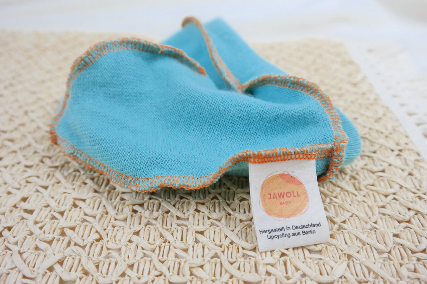 Leichte Mütze Sommer für Babys alle Farben aus Upcycling Wolle / Merinowolle - Jawoll Baby