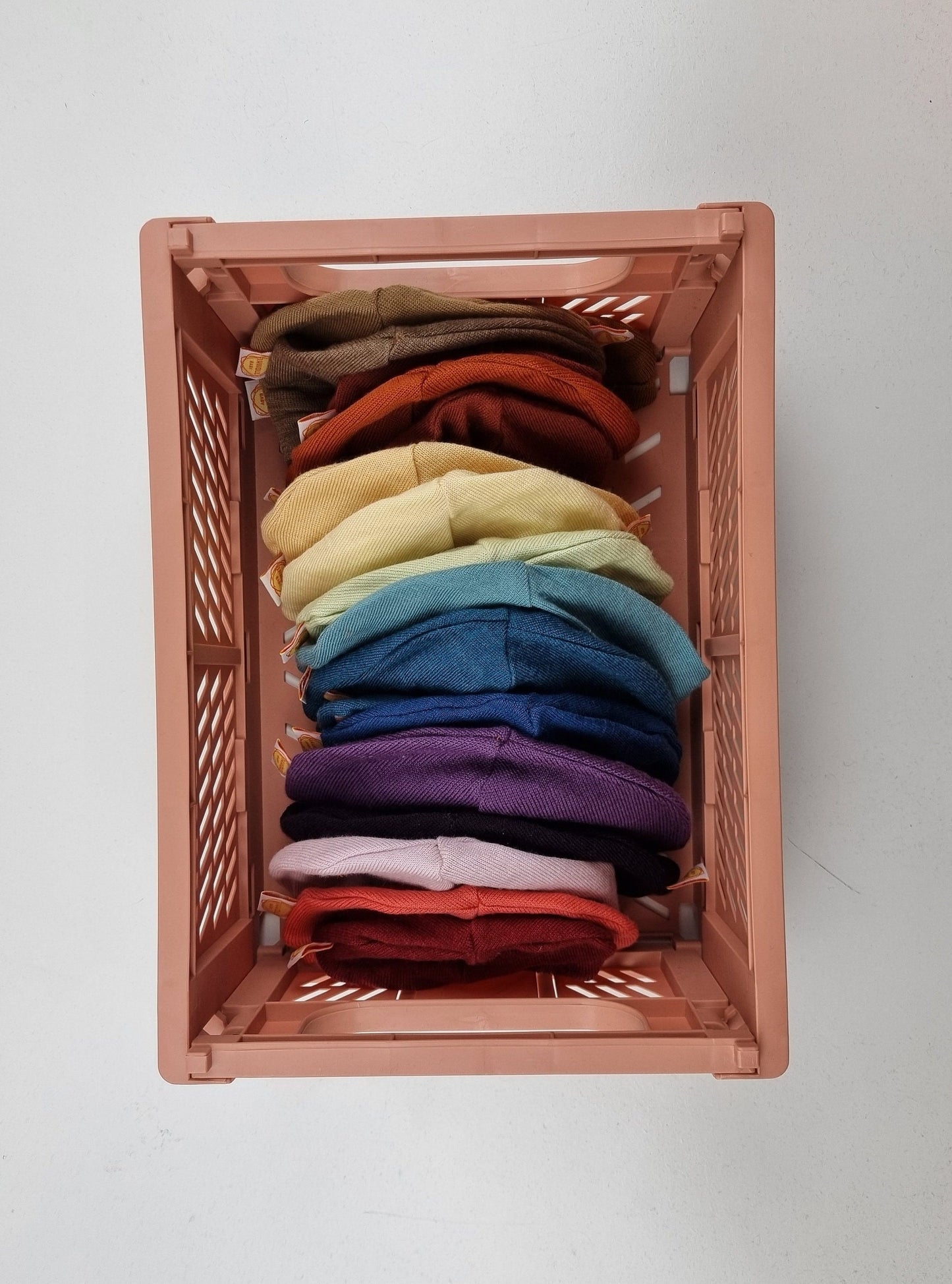 Leichte Mütze Sommer für Babys alle Farben aus Upcycling Wolle / Merinowolle - Jawoll Baby