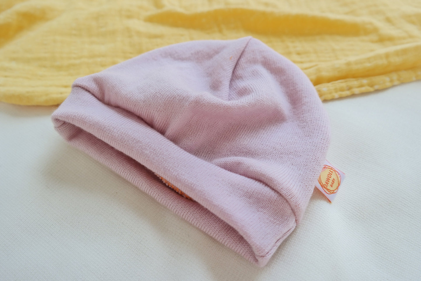 Leichte Mütze Sommer für Babys alle Farben aus Upcycling Wolle / Merinowolle - Jawoll Baby