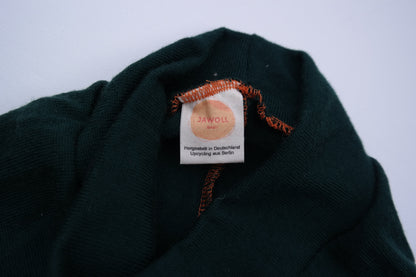 Leggings toddlers 98/104 made of 100% upcycled wool in emerald green
