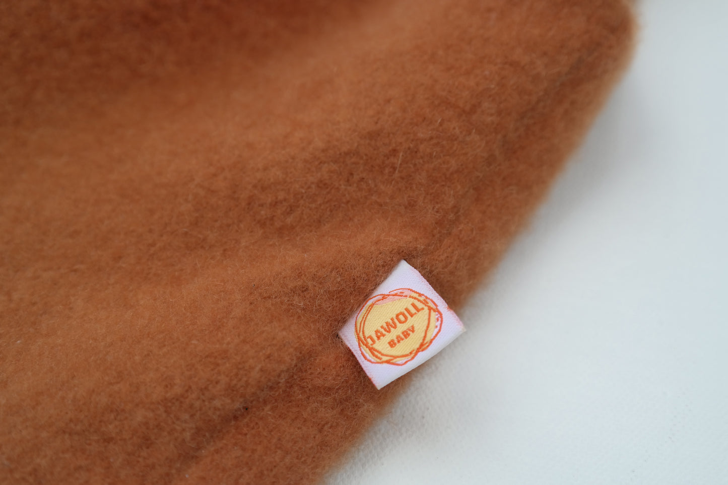 Wende-Weste für Kleinkinder aus Upcycling Kaschmir – mitwachsend von Größe 80 bis 116 in Braun und Beige