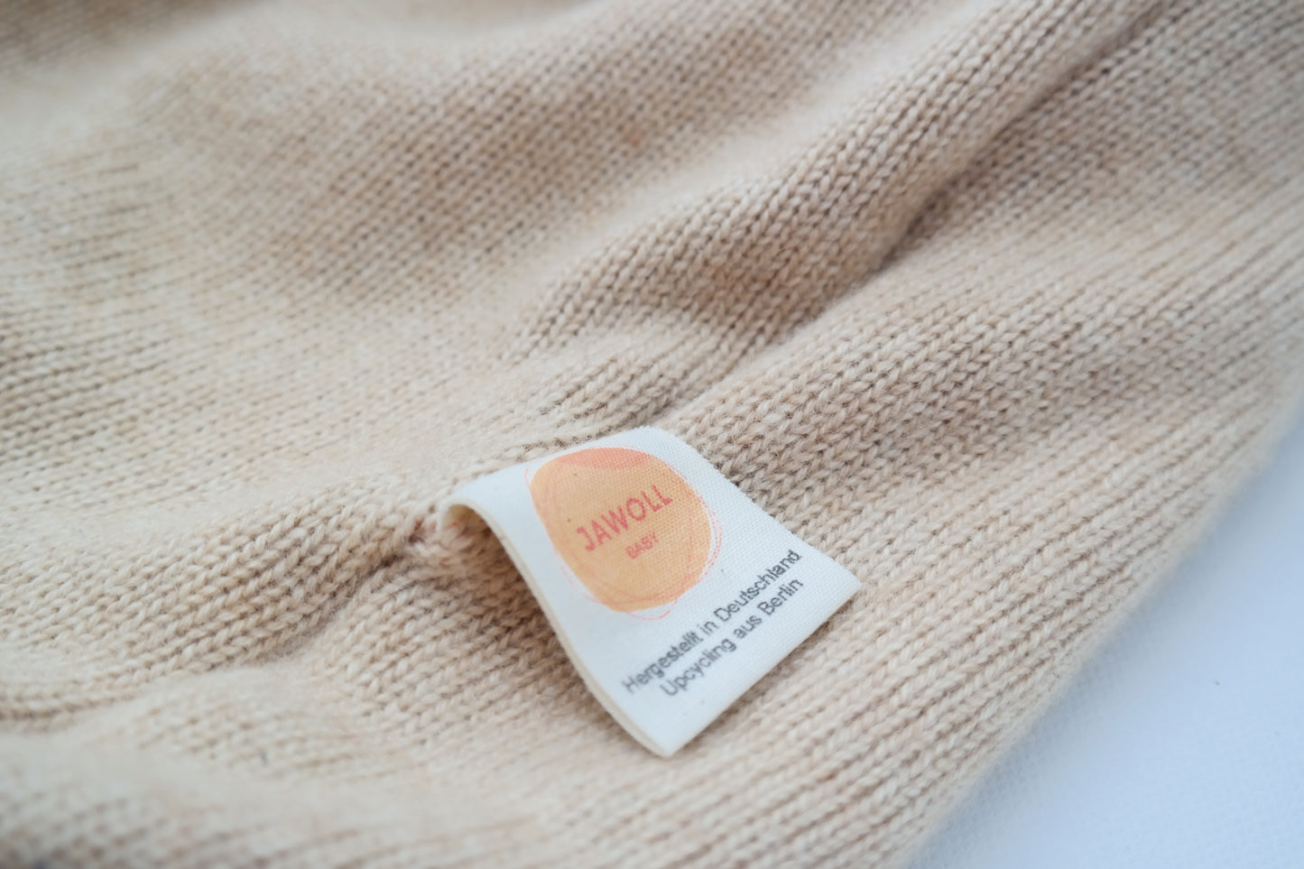Wende-Weste für Kleinkinder aus Upcycling Kaschmir – mitwachsend von Größe 80 bis 116 in Braun und Beige