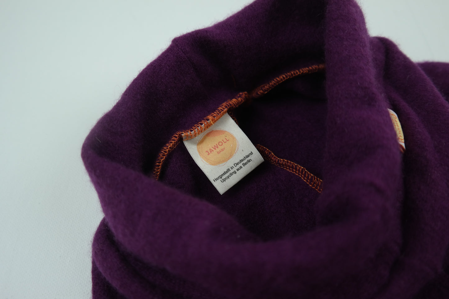 Wollwalk Outdoor-Hose für Kleinkinder 86/92 aus Upcycling Kaschmir in Lila