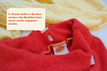 Bündchengummi Knopfgummi für verstellbares Bauchbündchen für Jawoll Baby Hosen 60cm