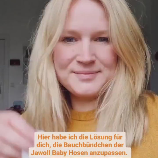 Bündchengummi Knopfgummi für verstellbares Bauchbündchen für Jawoll Baby Hosen 60cm