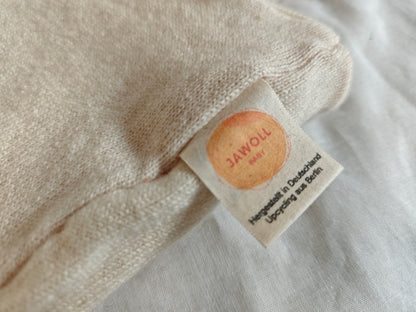 Loop für Kleinkinder aus Upcycling Kaschmir in Cremeweiß