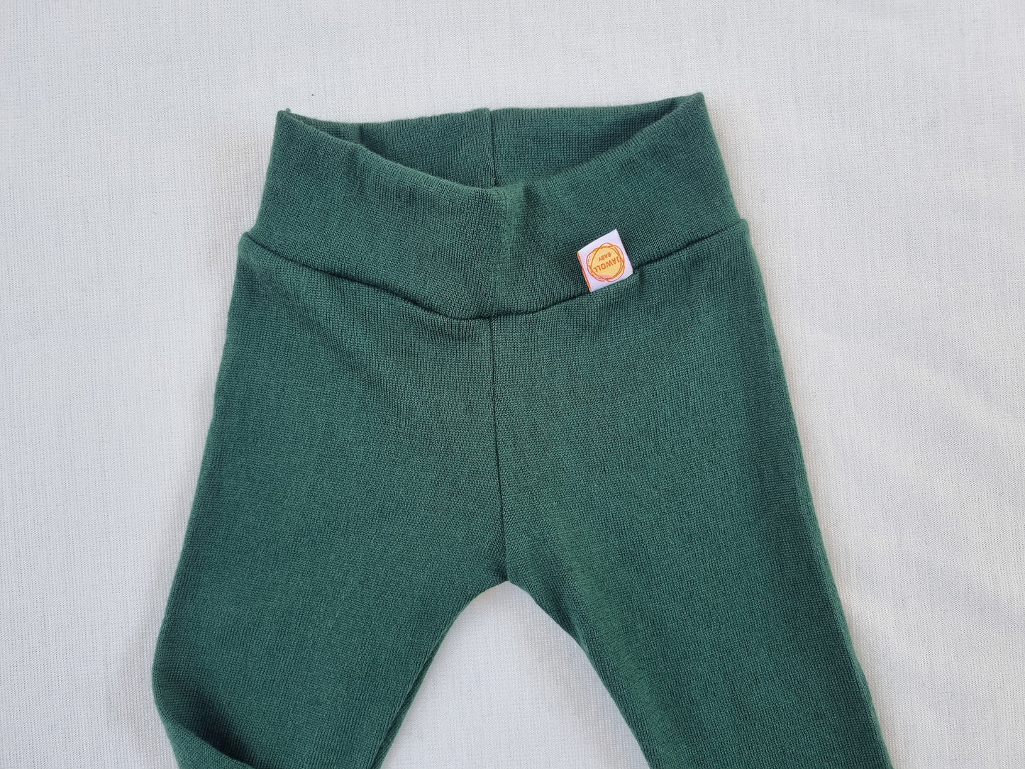 Leggings toddlers 98/104 made of 100% upcycled wool in blue