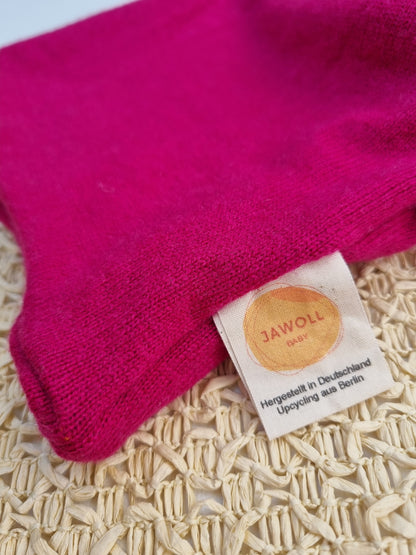 Loop for babies, toddlers &amp; children made from upcycled cashmere in pink