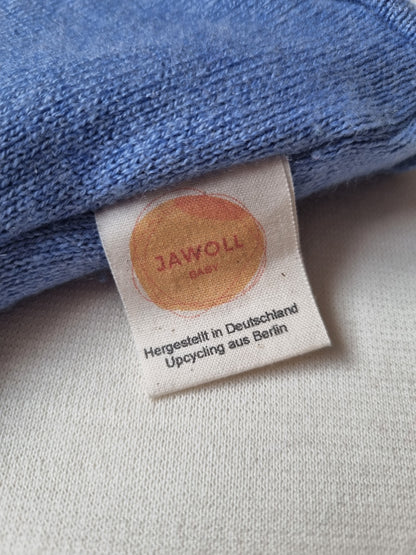 Loop für Kleinkinder aus Upcycling Seide & Kaschmir in Himmelblau